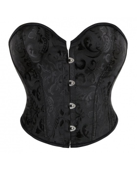 European style wrapped chest shapewear short corset
