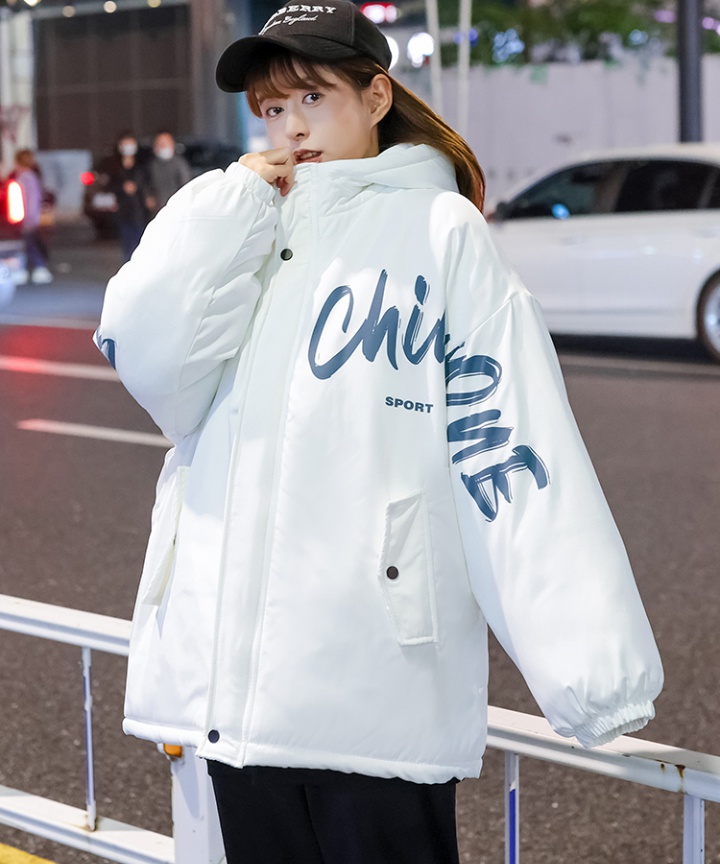 Thick Korean style cotton coat loose winter coat