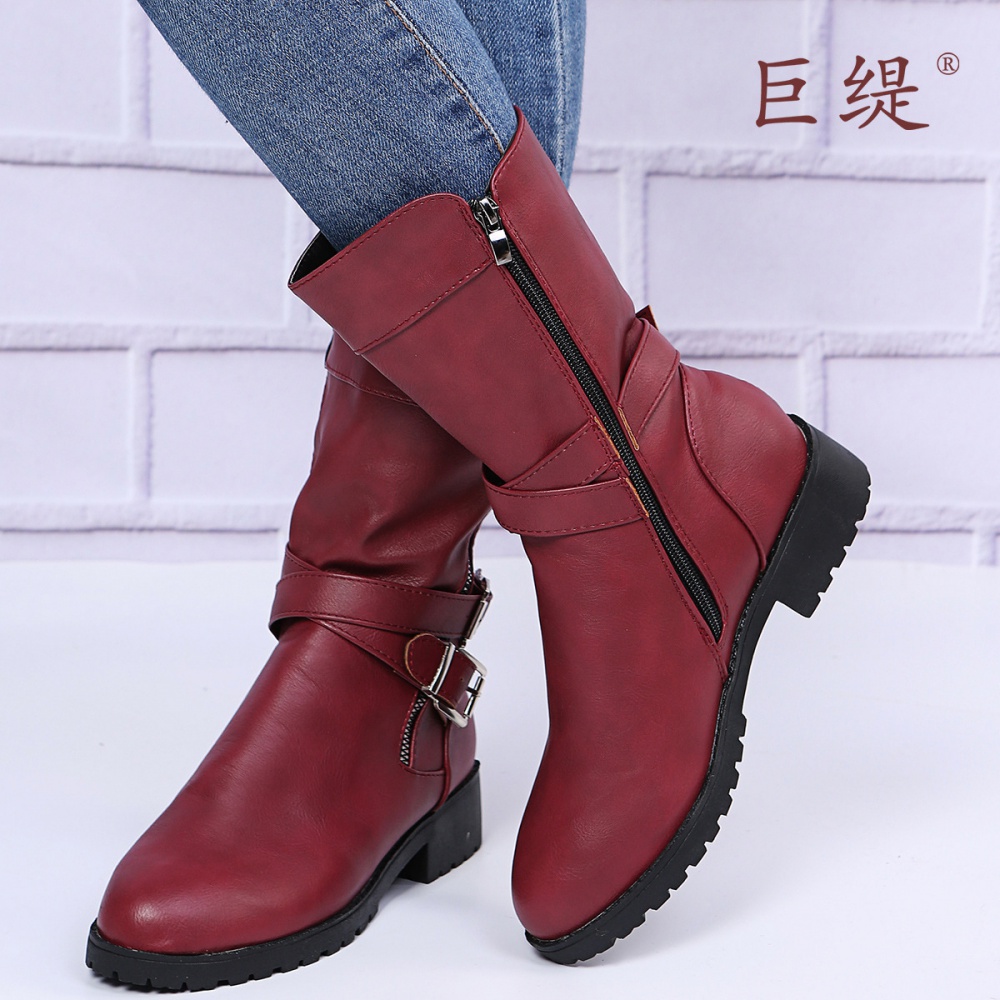 Large yard European style half Boots hasp boots