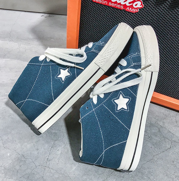 Autumn and winter stars shoes all-match canvas shoes