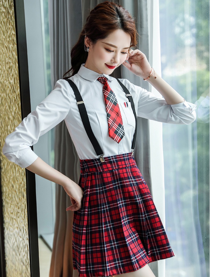 Long sleeve skirt business suit 2pcs set for women