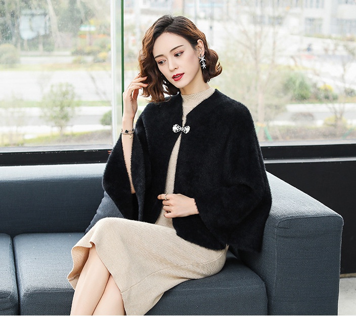 Thermal all-match cloak collocation shawl for women