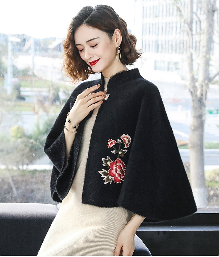 Collocation thermal cheongsam wedding thick coat for women