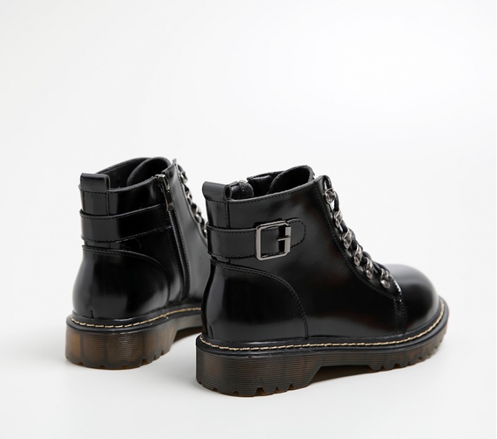 Japanese style short boots all-match martin boots