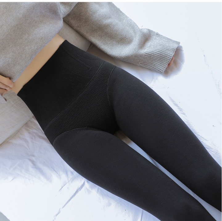 Winter thermal tights wears outside plus velvet leggings for women