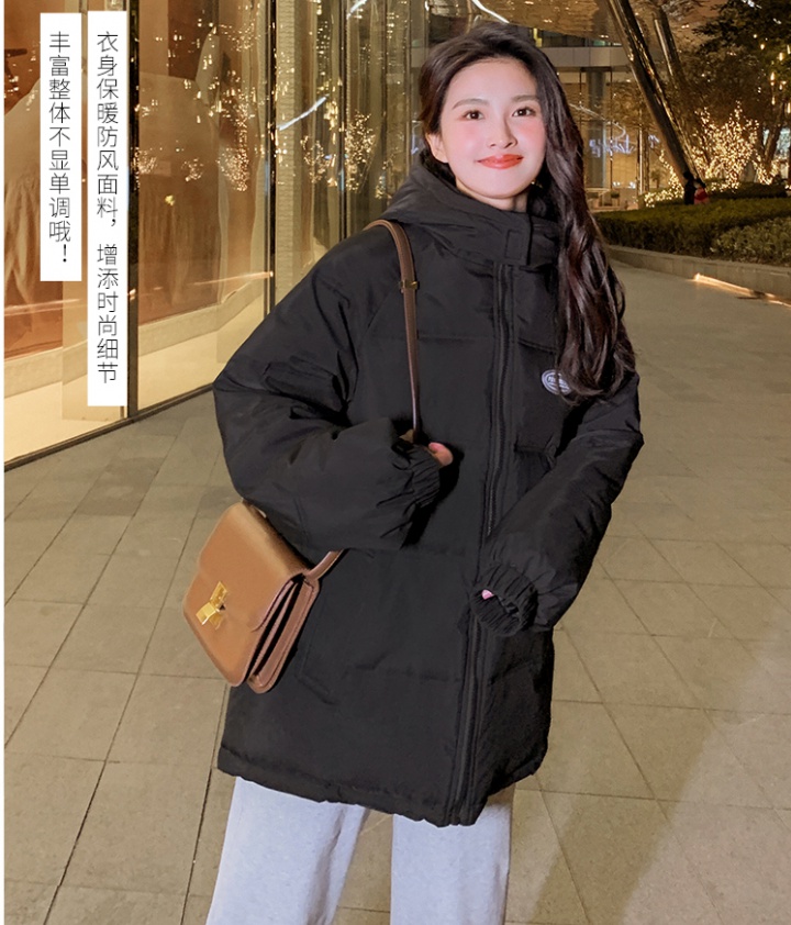Winter short Korean style bread clothing loose thick down coat