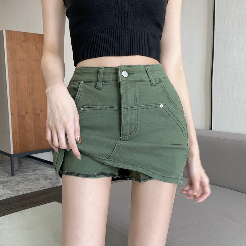 Package hip spring and summer short skirt for women