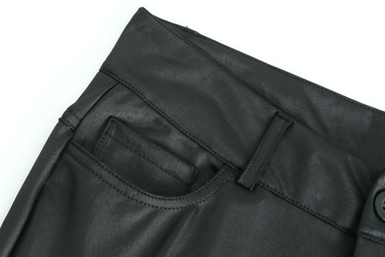 Autumn and winter long pants pure leather pants for women
