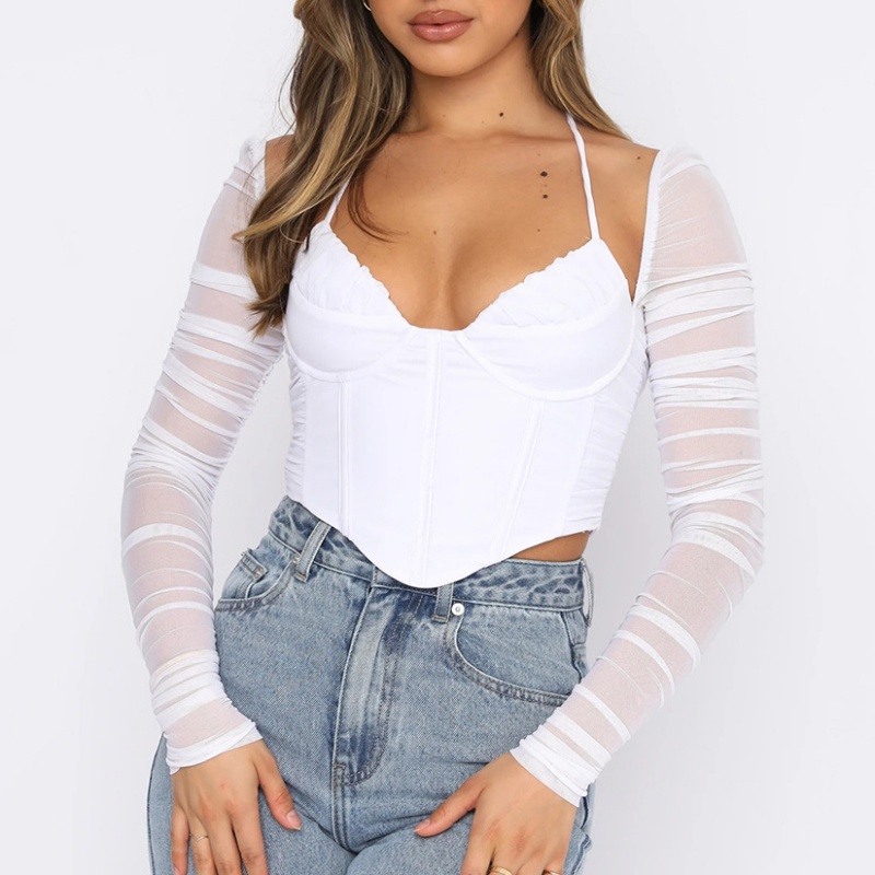 Autumn and winter T-shirt sexy tops for women