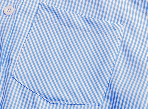 Stripe spring and summer shirt lapel dress for women
