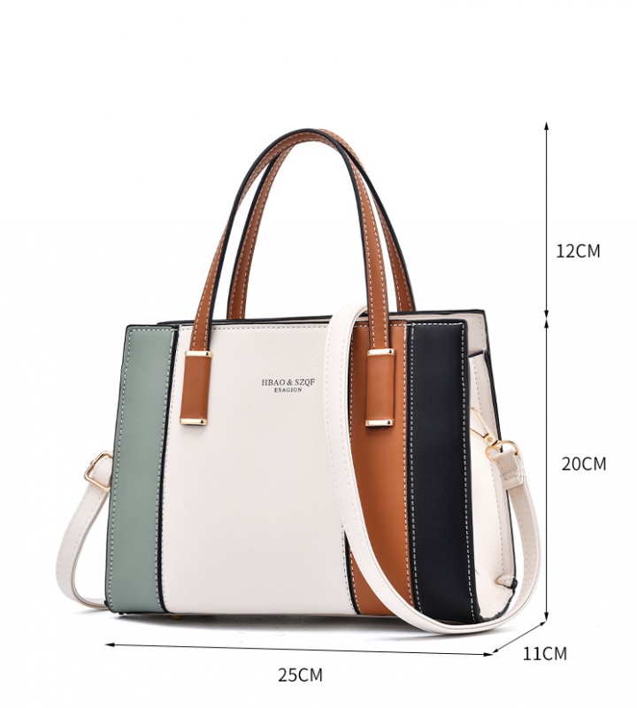 High capacity shoulder mommy package diagonal handbag for women