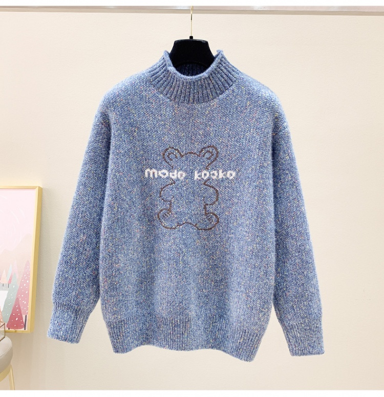 Lazy sweater autumn and winter bottoming shirt