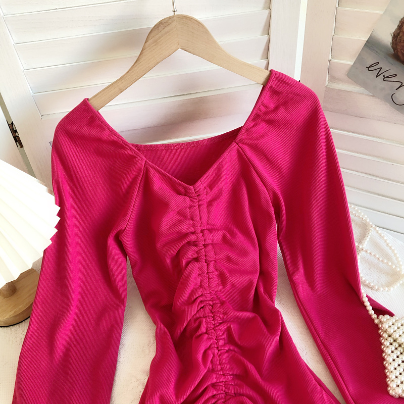 Package hip sexy dress Korean style T-back for women
