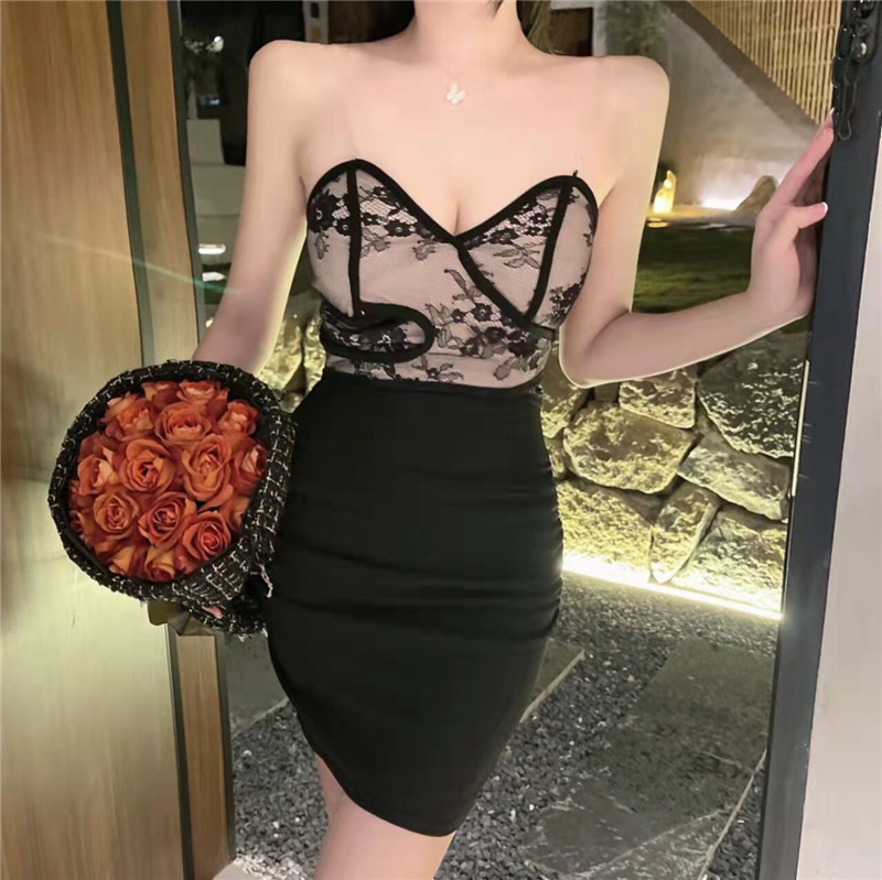 Sexy spring and summer formal dress slim dress