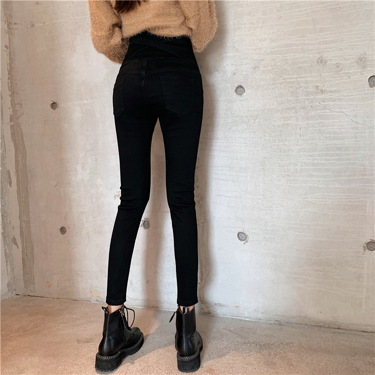 Nine tenths slim pencil pants Korean style jeans