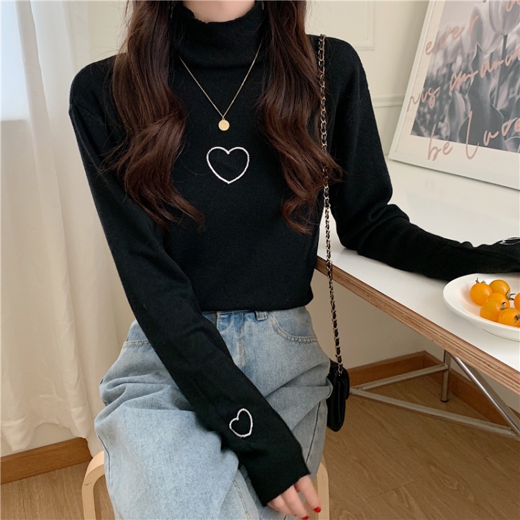 Autumn and winter bottoming shirt knitted sweater