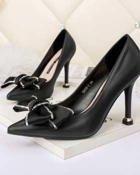Fashion fine-root shoes Korean style high-heeled shoes