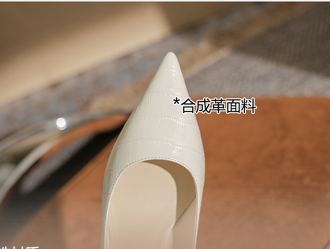 Pointed France style shoes all-match high-heeled shoes
