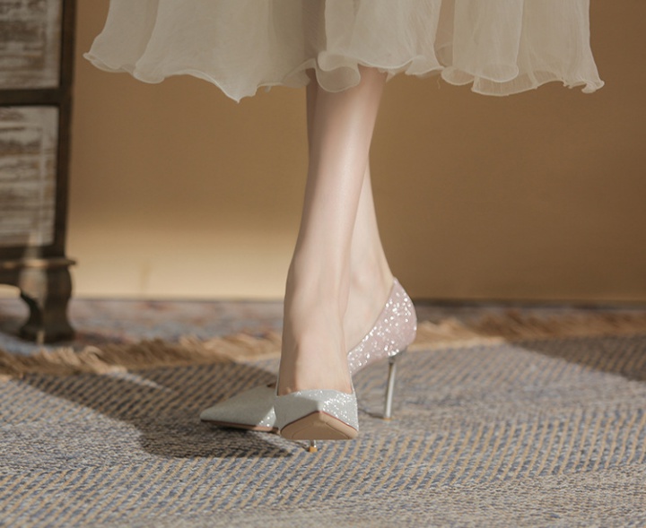 Temperament wedding shoes high-heeled shoes for women