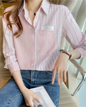 Unique spring shirt long sleeve tops for women