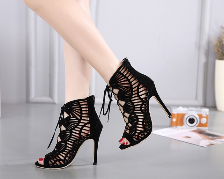 Sexy fine-root European style sandals for women