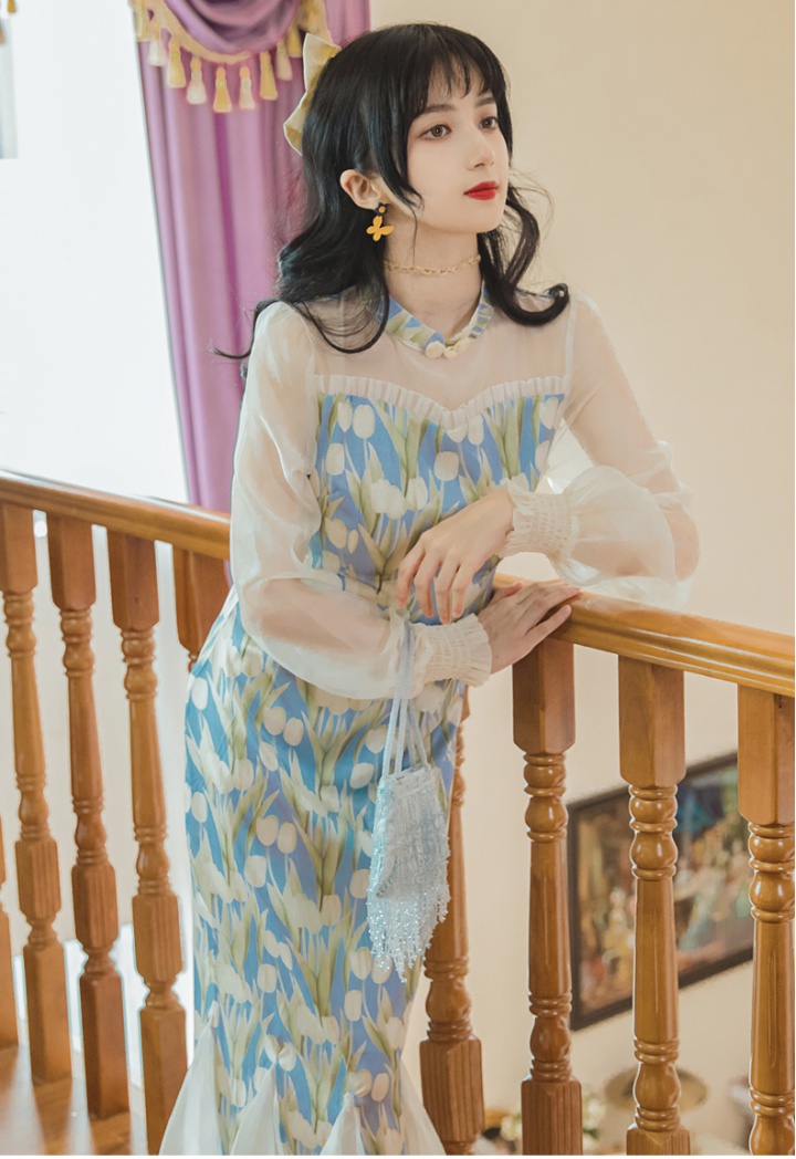 Spring dress maiden cheongsam