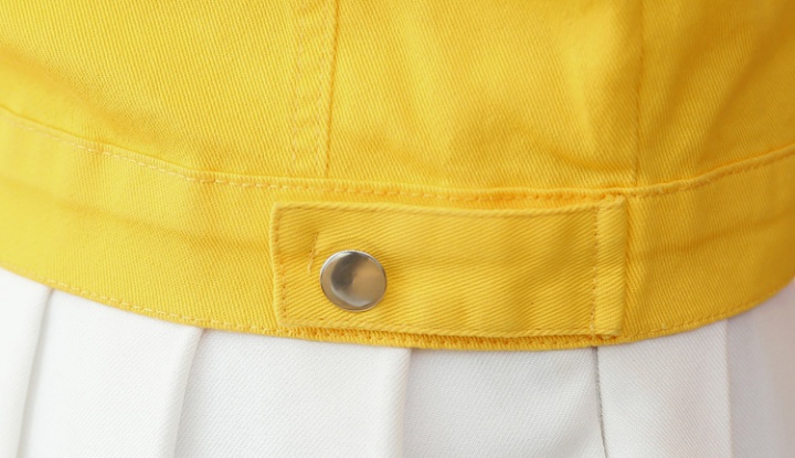 Korean style denim coat short jacket for women