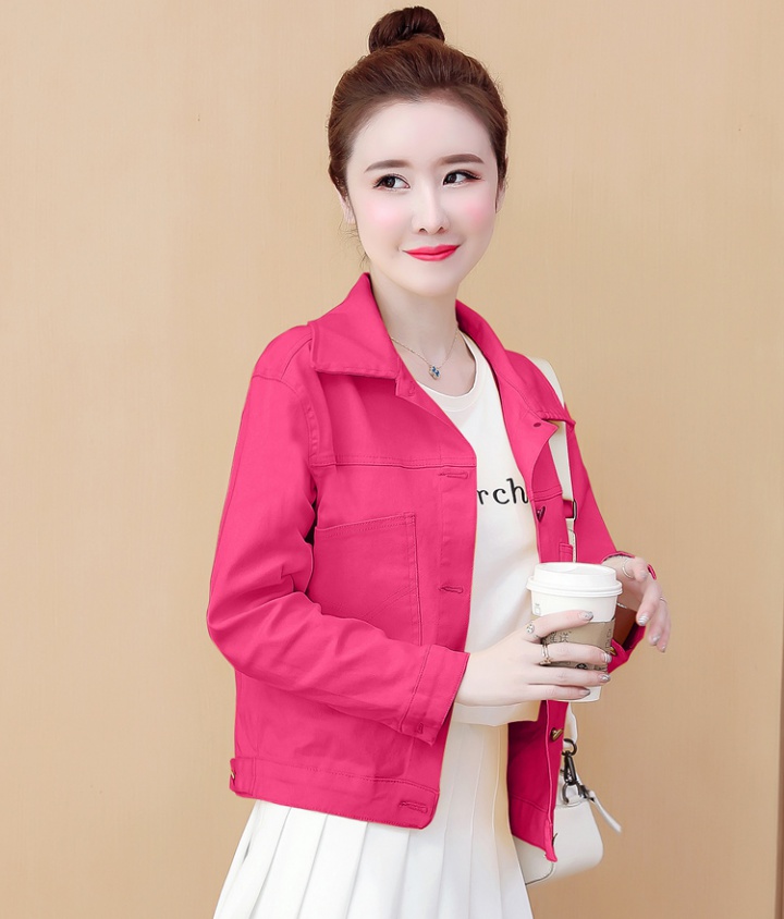 Candy colors coat jacket for women