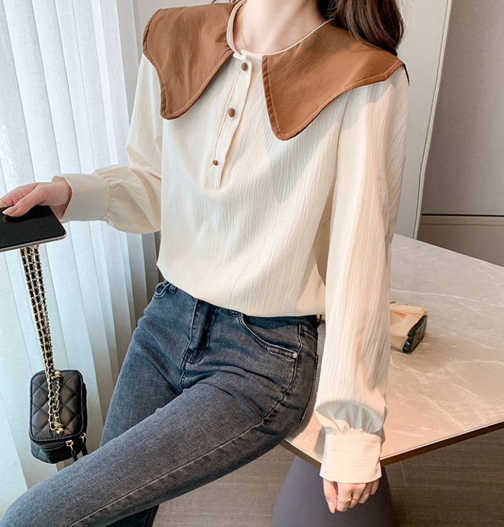 Spring Korean style shirt long sleeve tops for women