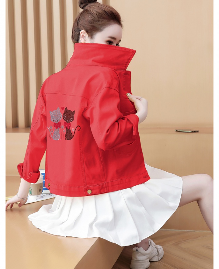Student cardigan spring and autumn jacket for women