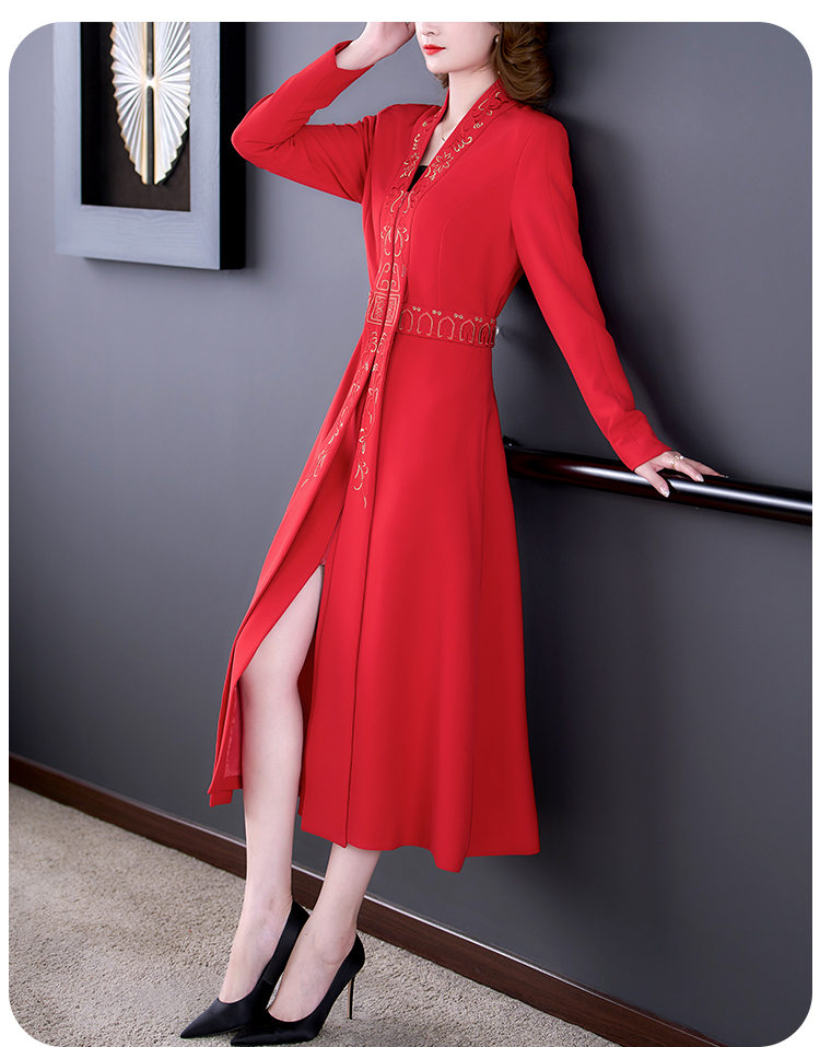 Temperament Chinese style coat for women