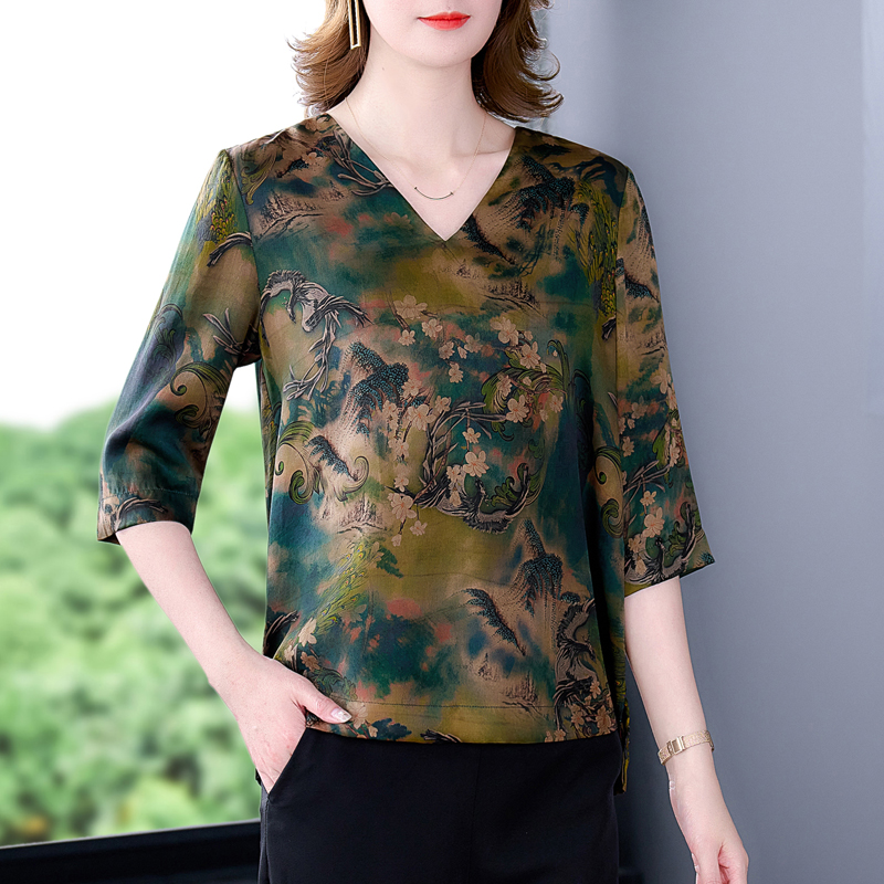 Loose tops spring and summer T-shirt for women
