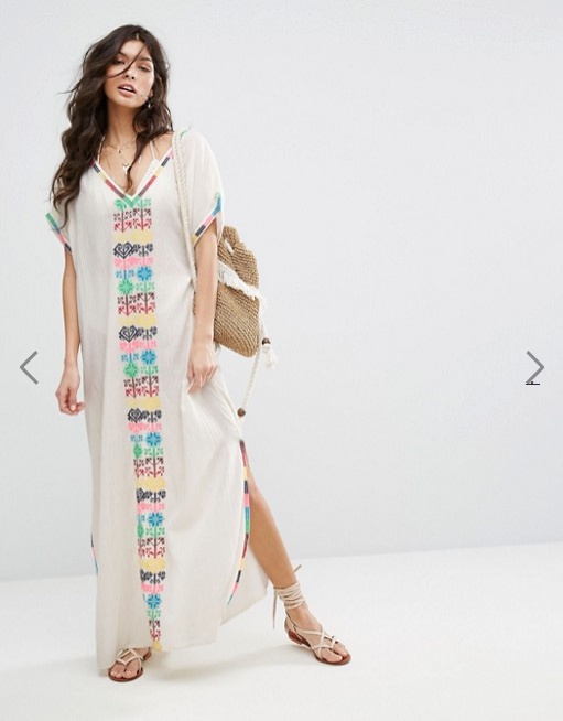 Classic embroidery dress Bohemian style long dress