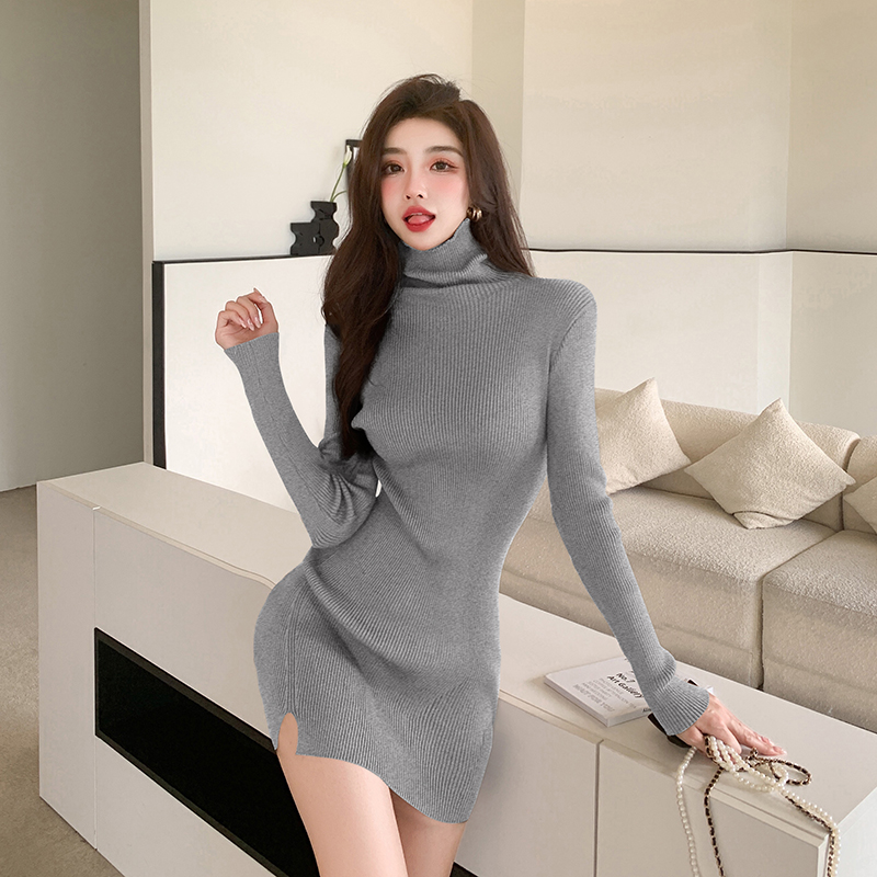 Bottoming autumn and winter dress inside the ride sweater