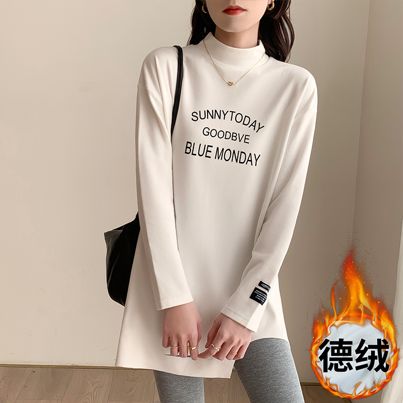 Western style tops bottoming shirt for women