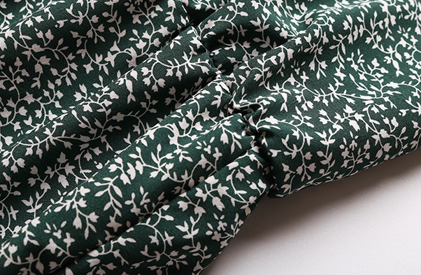 Lotus leaf edges summer jumpsuit printing shorts