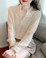 Korean style all-match shirt V-neck tops for women