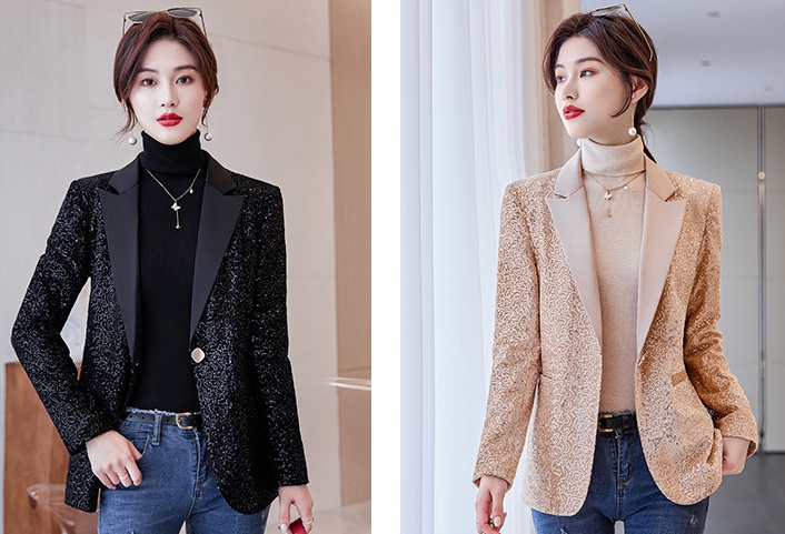 Fashion fashion and elegant tops Korean style coat