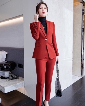 Fashion coat Casual business suit 2pcs set for women