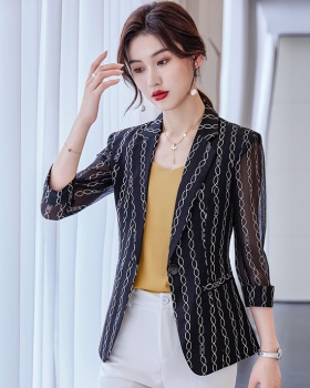 Korean style short sleeve coat large yard sun shirt