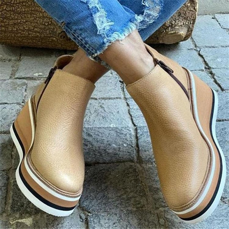 Large yard fashion boots high-heeled short boots for women