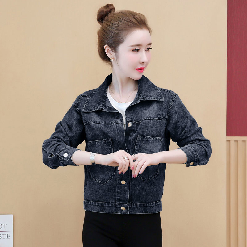 Korean style loose coat spring and autumn jacket for women