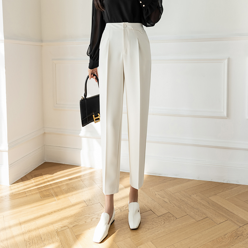 Feet long pants spring and summer casual pants for women