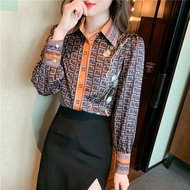 European style shirt Western style small shirt