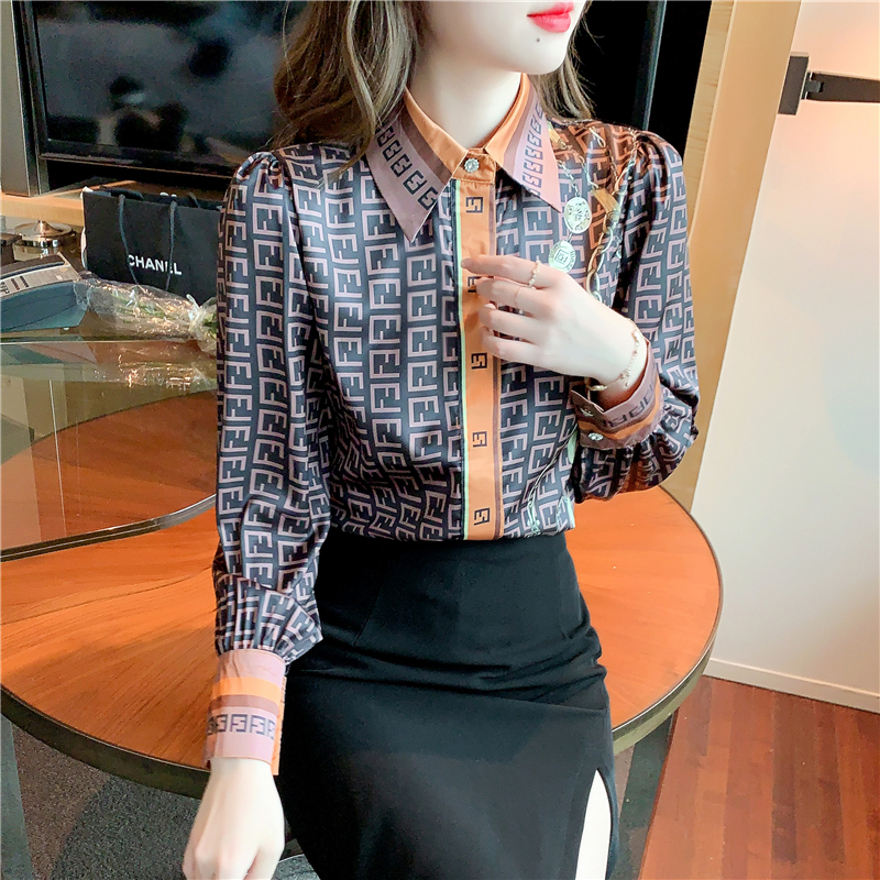 European style shirt Western style small shirt