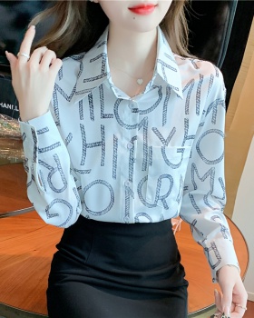 Fashion spring and autumn loose shirt for women