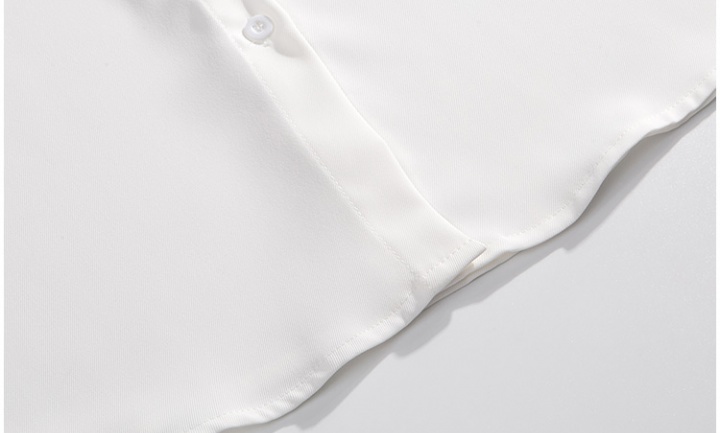 Spring white shirt temperament long sleeve tops