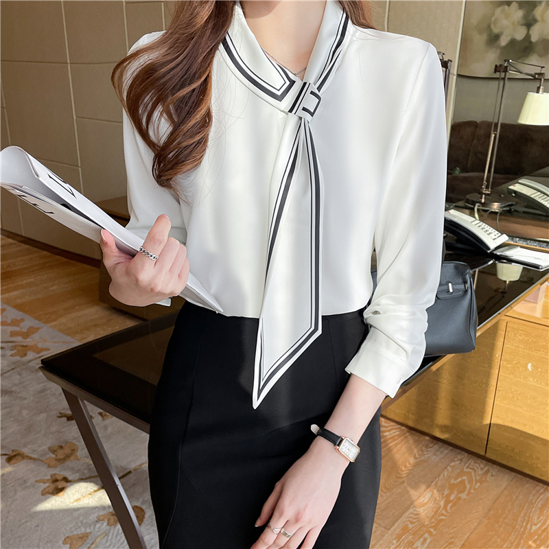Printing shirt spring and autumn tops for women