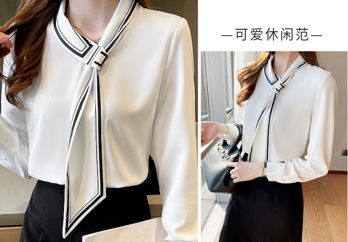 Printing shirt spring and autumn tops for women