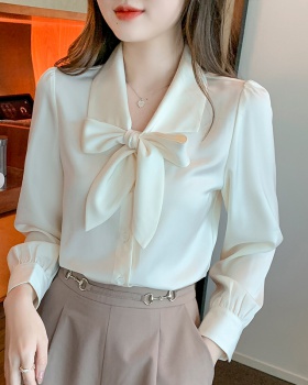 Spring business suit streamer shirt for women
